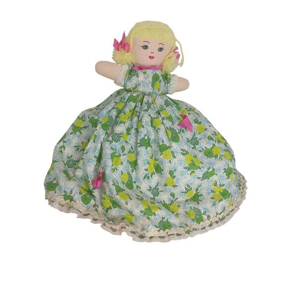 Vintage Reversible Handmade Doll - Picture 9 of 11